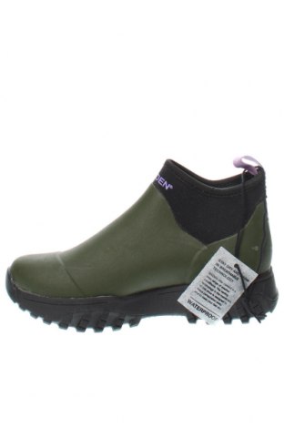 Damen Stiefeletten Woden, Größe 37, Farbe Grün, Preis 56,19 €