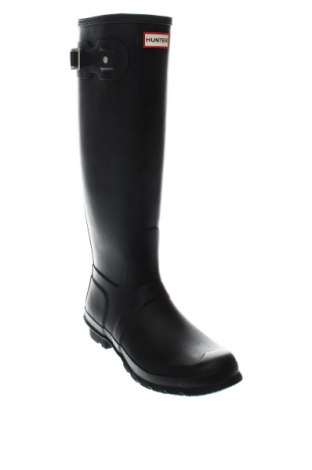Γυναικείες μπότες Hunter, Μέγεθος 39, Χρώμα Μαύρο, Τιμή 136,60 €
