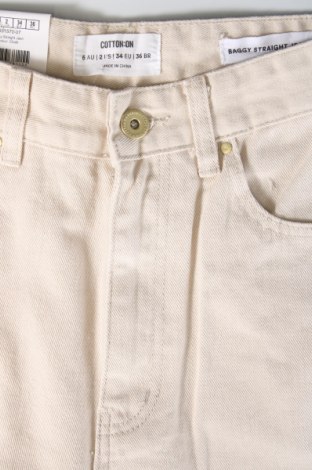 Damen Jeans Cotton On, Größe XS, Farbe Beige, Preis € 23,71