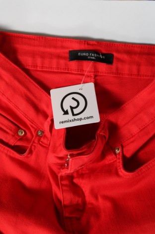 Blugi de femei Euro Fashion, Mărime S, Culoare Roșu, Preț 38,37 Lei