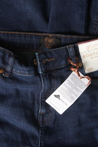 Dámské džíny  F&F, Velikost M, Barva Modrá, Cena  384,00 Kč