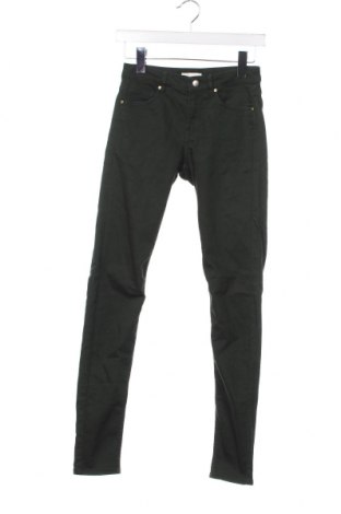 Dámské džíny  H&M, Velikost XS, Barva Zelená, Cena  128,00 Kč