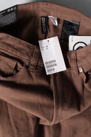 Damen Jeans H&M Divided, Größe XS, Farbe Braun, Preis 15,60 €