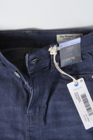 Dámske džínsy  Marks & Spencer, Veľkosť S, Farba Modrá, Cena  7,99 €