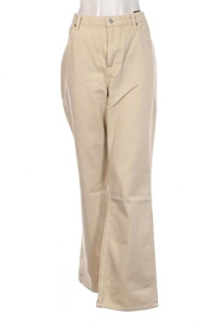 Γυναικείο Τζίν Monki, Μέγεθος XL, Χρώμα  Μπέζ, Τιμή 8,14 €