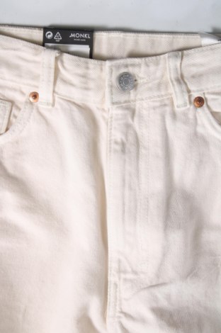 Damen Jeans Monki, Größe XS, Farbe Weiß, Preis € 12,62