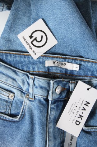 Dámske džínsy  NA-KD, Veľkosť S, Farba Modrá, Cena  7,19 €