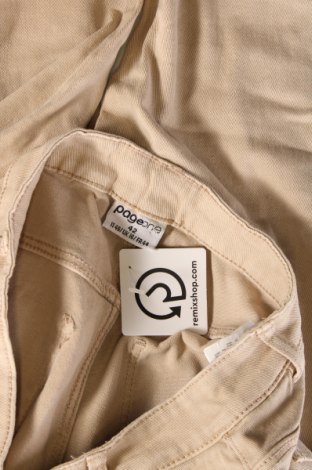 Damen Jeans Page One, Größe L, Farbe Beige, Preis € 12,11