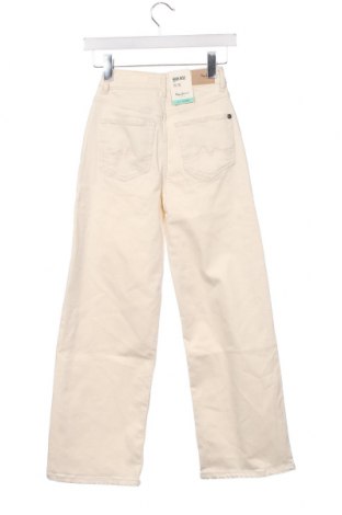 Дамски дънки Pepe Jeans, Размер XXS, Цвят Екрю, Цена 51,60 лв.