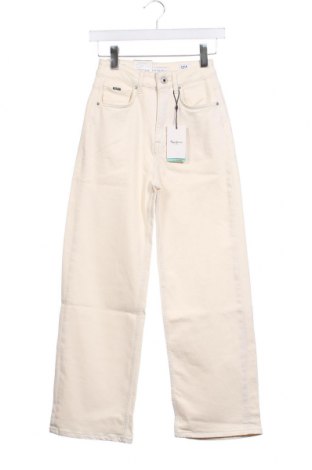 Damen Jeans Pepe Jeans, Größe XS, Farbe Ecru, Preis 44,33 €