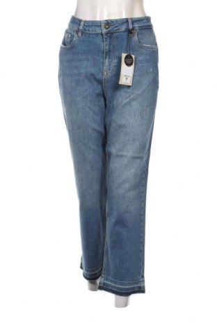 Дамски дънки Pulz Jeans, Размер L, Цвят Син, Цена 37,20 лв.