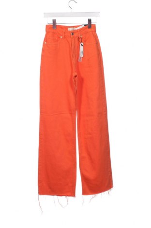 Дамски дънки Tally Weijl, Размер XS, Цвят Оранжев, Цена 30,36 лв.