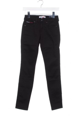 Дамски дънки Tommy Jeans, Размер XS, Цвят Черен, Цена 204,00 лв.