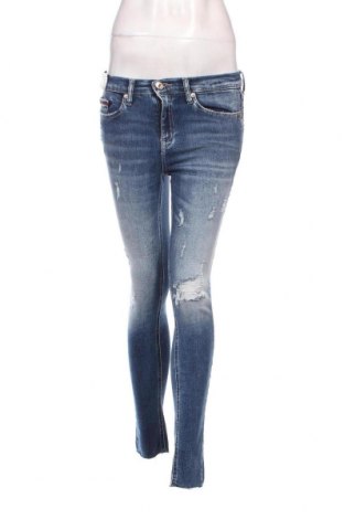 Дамски дънки Tommy Jeans, Размер S, Цвят Син, Цена 81,60 лв.