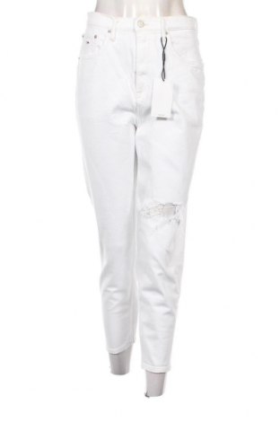 Дамски дънки Tommy Jeans, Размер S, Цвят Бял, Цена 122,40 лв.