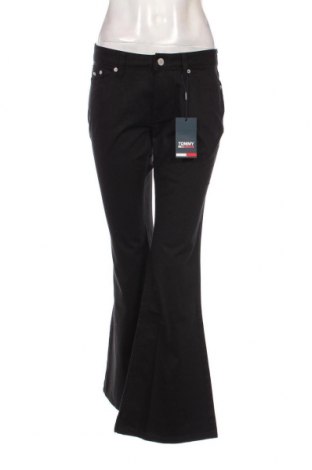Дамски дънки Tommy Jeans, Размер S, Цвят Черен, Цена 112,20 лв.