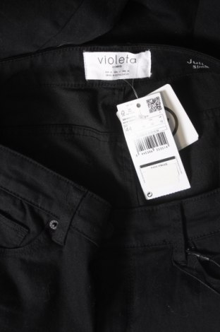 Dámské džíny  Violeta by Mango, Velikost XL, Barva Černá, Cena  692,00 Kč