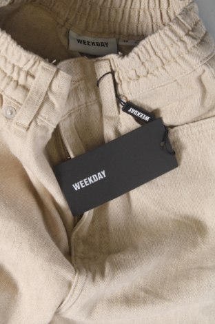 Damen Jeans Weekday, Größe XXS, Farbe Beige, Preis € 47,94