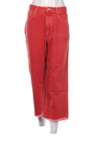 Dámské džíny  Zara, Velikost M, Barva Červená, Cena  346,00 Kč