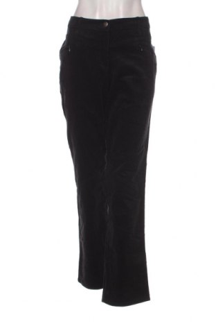 Γυναικείο κοτλέ παντελόνι, Μέγεθος XL, Χρώμα Μαύρο, Τιμή 17,94 €