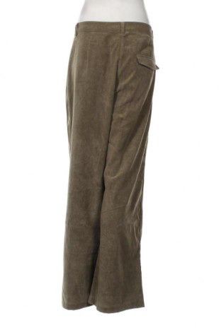 Γυναικείο κοτλέ παντελόνι ASOS, Μέγεθος XXL, Χρώμα Πράσινο, Τιμή 15,22 €