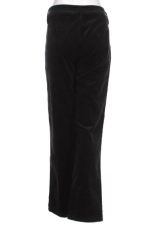Γυναικείο κοτλέ παντελόνι Adagio, Μέγεθος L, Χρώμα Μαύρο, Τιμή 17,94 €