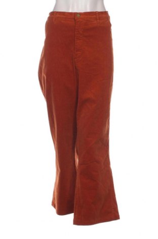 Pantaloni de velvet de femei Bpc Bonprix Collection, Mărime 3XL, Culoare Portocaliu, Preț 76,31 Lei