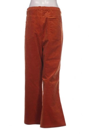 Γυναικείο κοτλέ παντελόνι Bpc Bonprix Collection, Μέγεθος 3XL, Χρώμα Πορτοκαλί, Τιμή 10,05 €