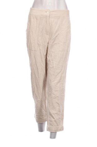 Pantaloni de velvet de femei C&A, Mărime L, Culoare Bej, Preț 38,16 Lei