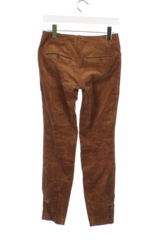 Pantaloni de velvet de femei Cane & Cane, Mărime XS, Culoare Maro, Preț 15,89 Lei