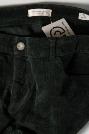 Γυναικείο κοτλέ παντελόνι Christian Berg, Μέγεθος XL, Χρώμα Πράσινο, Τιμή 6,94 €