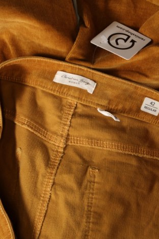 Pantaloni de velvet de femei Christian Berg, Mărime XL, Culoare Maro, Preț 24,60 Lei