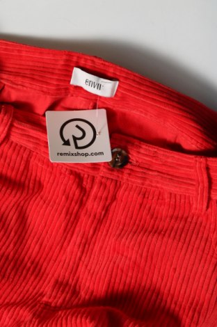 Pantaloni de velvet de femei Envii, Mărime L, Culoare Roșu, Preț 40,46 Lei