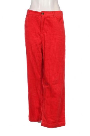 Pantaloni de velvet de femei Envii, Mărime L, Culoare Roșu, Preț 40,46 Lei