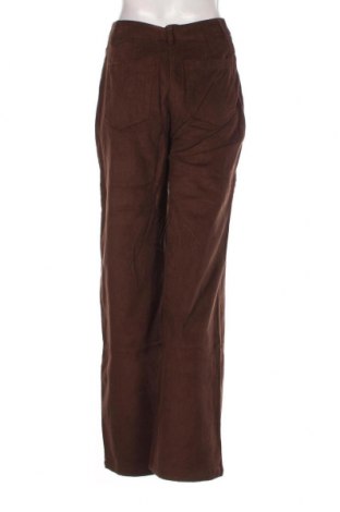 Pantaloni de velvet de femei Even&Odd, Mărime S, Culoare Maro, Preț 48,42 Lei