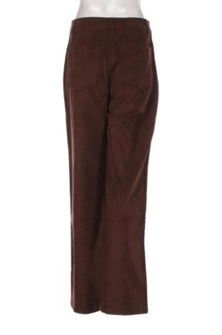 Pantaloni de velvet de femei Even&Odd, Mărime M, Culoare Maro, Preț 59,01 Lei