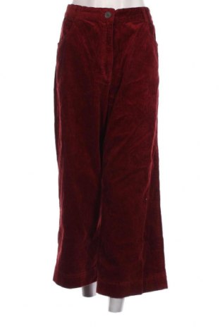 Γυναικείο κοτλέ παντελόνι H&M, Μέγεθος XL, Χρώμα Κόκκινο, Τιμή 14,23 €