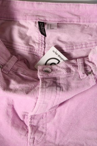 Дамски джинси H&M Divided, Размер L, Цвят Розов, Цена 8,70 лв.