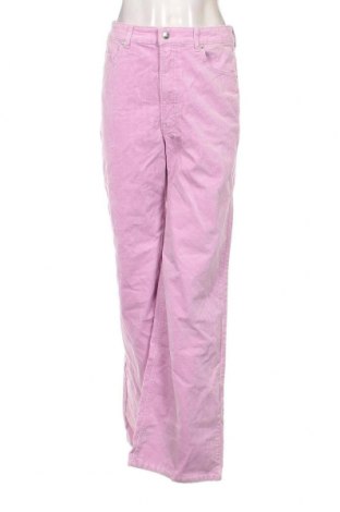 Damen Cordhose H&M Divided, Größe L, Farbe Rosa, Preis 20,18 €