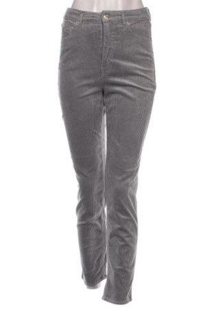 Pantaloni de velvet de femei H&M Divided, Mărime S, Culoare Gri, Preț 17,17 Lei