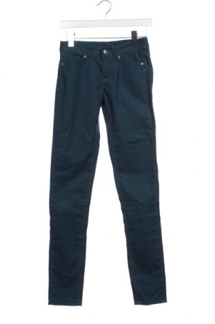 Γυναικείο κοτλέ παντελόνι H&M Divided, Μέγεθος XS, Χρώμα Μπλέ, Τιμή 2,69 €