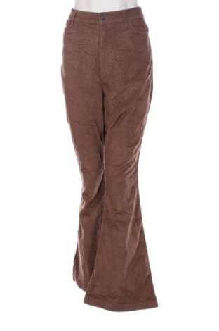 Дамски джинси Hollister, Размер XL, Цвят Кафяв, Цена 8,61 лв.