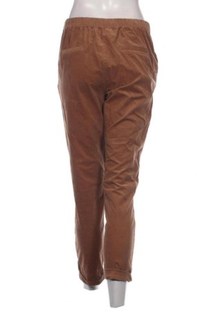 Pantaloni de velvet de femei Iwie, Mărime M, Culoare Maro, Preț 26,71 Lei