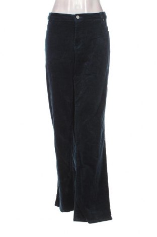 Γυναικείο κοτλέ παντελόνι Kangaroos, Μέγεθος XXL, Χρώμα Μπλέ, Τιμή 25,36 €