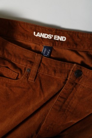 Pantaloni de velvet de femei Lands' End, Mărime L, Culoare Maro, Preț 26,71 Lei