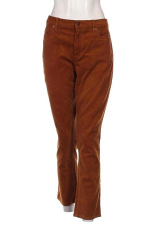 Pantaloni de velvet de femei Lands' End, Mărime L, Culoare Maro, Preț 22,89 Lei