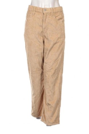 Pantaloni de velvet de femei Levi's, Mărime M, Culoare Bej, Preț 134,21 Lei