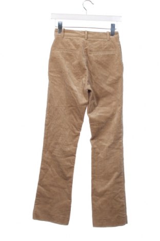 Pantaloni de velvet de femei Lindex, Mărime XS, Culoare Bej, Preț 33,39 Lei
