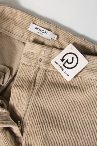 Γυναικείο κοτλέ παντελόνι MSCH, Μέγεθος M, Χρώμα  Μπέζ, Τιμή 7,19 €