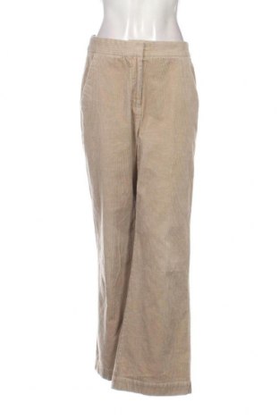 Pantaloni de velvet de femei MSCH, Mărime M, Culoare Bej, Preț 45,89 Lei